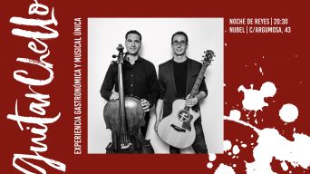 GuitarChello: cena y música en directo la noche de reyes